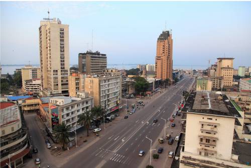 Kinshasa, African third populous and largest city